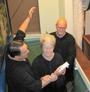 Betty Stoner's Baptism