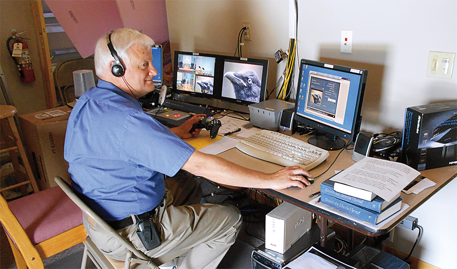 Fred Moore in the Studio